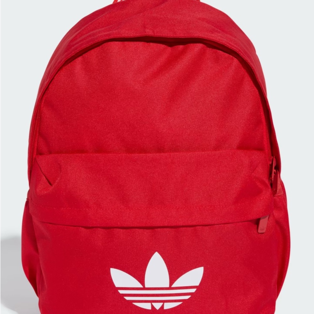 Adidas Scarlet Backpack with White Trefoil